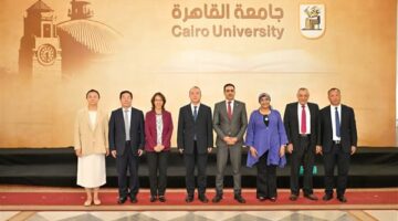 محمود السعيد: جامعة القاهرة حريصة على فتح آفاق جديدة للتعاون الدولي