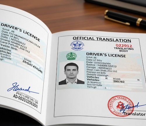 مدى أهمية خدمات ترجمة رخصة القيادة للاستخدام القانوني خارج البلاد