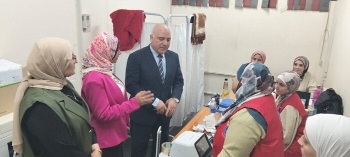 مدير صحة القليوبية يشهد تدشين حملة الكشف المبكر عن الأورام السرطانية