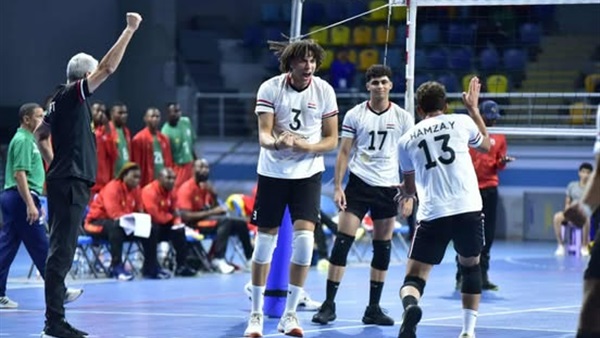 منتخب مصر يتوج ببطولة إفريقيا لشباب الكرة الطائرة بعد الفوز على الكاميرون
