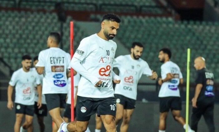 منتخب مصر يختتم تدريباته استعدادا لمواجهة بوركينا فاسو غدا في تصفيات المونديال