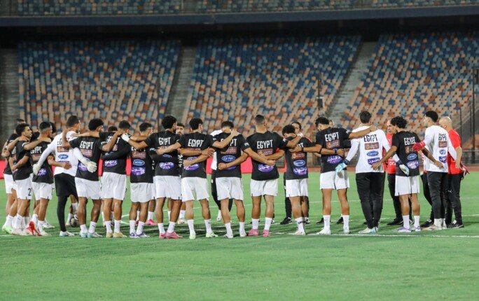 منتخب مصر يختتم تدريباته باستاد القاهرة استعدادا لمواجهة إثيوبيا