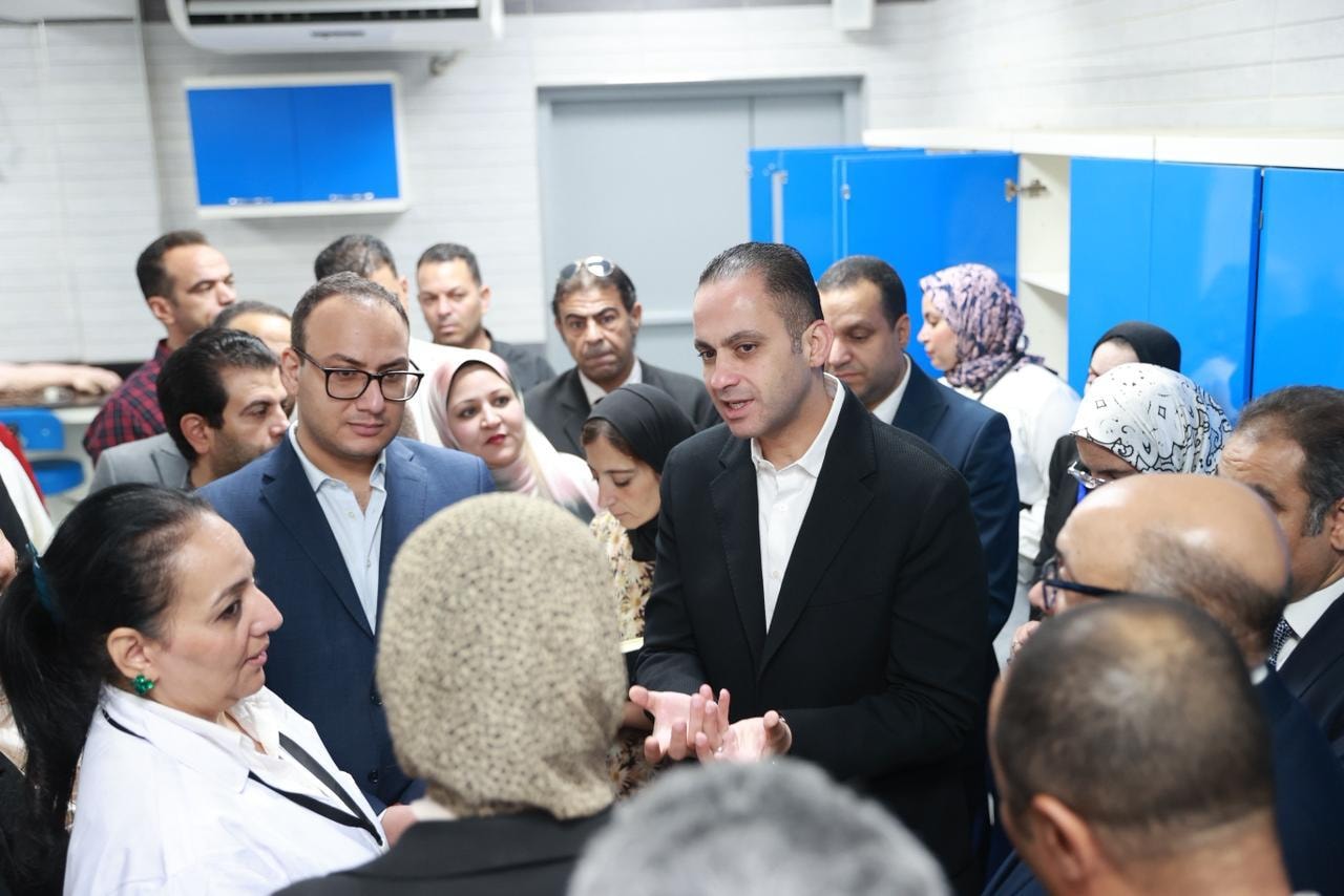 نائب وزير الصحة يتفقد المعهد الفني الصحي بمحافظة أسيوط