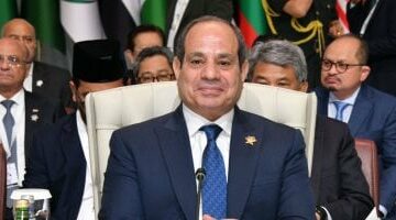 ننشر نص كلمة الرئيس السيسي في القمة العربية الإسلامية بالدوحة