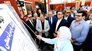 وزير الإسكان ومحافظ الشرقية يفتتحان محطة رفع صرف صحي البقلي لخدمة 3500 نسمة
