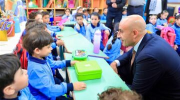 وزير التعليم ومحافظ الشرقية يفتتحان مدرسة جديدة ببلبيس