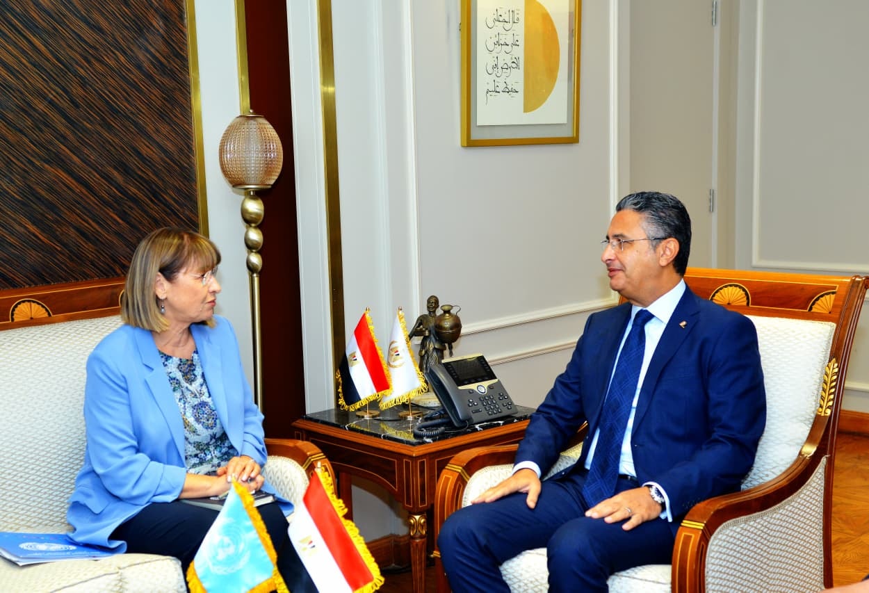 وزير التموين ومنسقة الأمم المتحدة يبحثان تعزيز التعاون في الأمن الغذائي والتحول الرقمي وجودة الغذاء