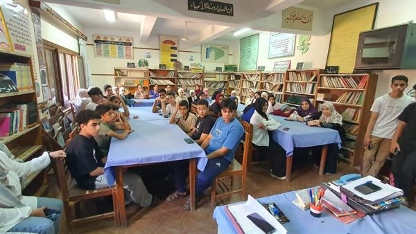 وفد وزارى يشرح نظام البكالوريا للمدارس الثانوية بالمنوفية