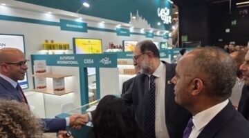 رئيس الهيئة القومية لسلامة الغذاء يشارك في افتتاح الجناح المصري بمعرض “أنوجا” الدولي