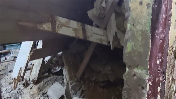 مصرع شخصين وإصابة سيدة مُسنة في انهيار عقار بالإسكندرية
