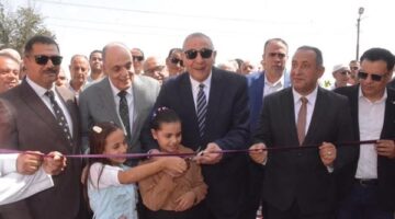 محافظ الغربية يفتتح محطة مياه كفر الجنينة المطوّرة ضمن فعاليات أسبوع الخير