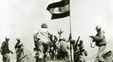 هذا هو المثلث المنوّر للنصر في السادس من أكتوبر