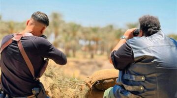 حرب الجبابرة.. محمد إمام ينشر صور من كواليس فيلم صقر وكناريا