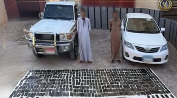 الداخلية تضرب بؤر المخدرات بمطروح وتضبط 195 كيلوجرامًا وقيمة 108 ملايين جنيه