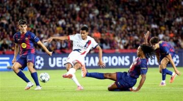 اللحظات الأخيرة تحسم المباراة… باريس يتغلب على برشلونة 2-1
