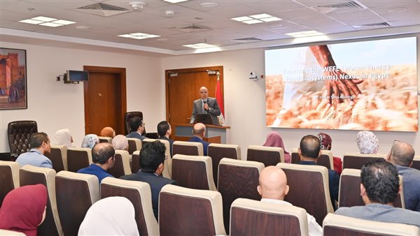 وزير الرى يشهد فعاليات ختام سلسلة محاضرات “الترابط بين المياه والغذاء والطاقة والنظم البيئية”