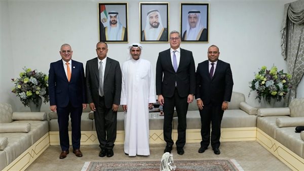 حاكم الفجيرة يستقبل وزير البترول والثروة المعدنية لبحث تعزيز التعاون بين مصر والإمارات