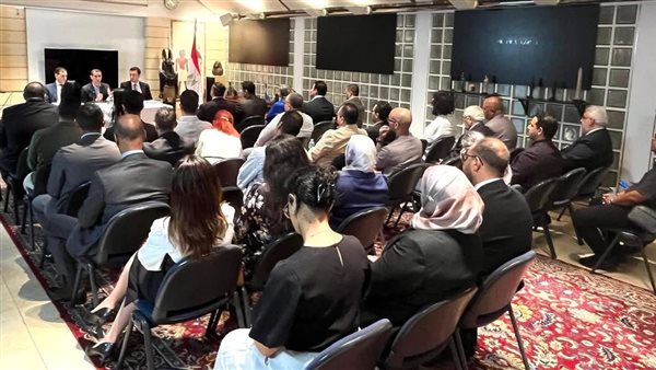 السفير المصري يلتقي برموز وأعضاء الجالية المصرية باليابان
