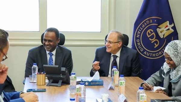 هيئة الدواء المصرية تستقبل وفد المجلس القومي للأدوية والسموم السوداني لبحث تعزيز التعاون الثنائي