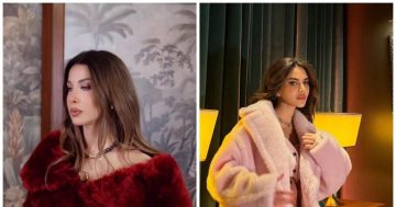 عاجل.. الفرو يسيطر على إطلالات النجمات العربيات هذا الشتاء