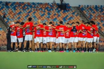 عاجل.. منتخب مصر يختتم تدريباته استعدادا لمواجهة إثيوبيا غداً
