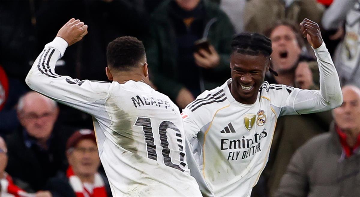 عاجل.. فيديو | كامافينجا يسجل هدف ريال مدريد الثاني أمام أتلتيك بلباو