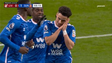 عاجل.. فيديو | شمس الدين طالبي يسجل هدف سندرلاند الأول أمام ليفربول