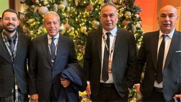 عاجل.. وصول حسام وإبراهيم حسن حفل سحب قرعة كأس العالم 2026