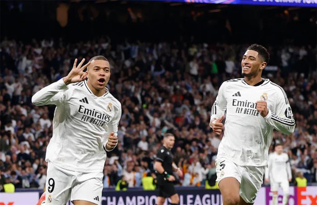 عاجل.. تشكيل ريال مدريد أمام مانشستر سيتي في دوري أبطال أوروبا.. موقف مبابي