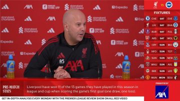 عاجل.. سلوت يحسم موقف أليسون وثلاثي ليفربول من المشاركة أمام برايتون.. ويعلق على تراجع النتائج في آنفيلد