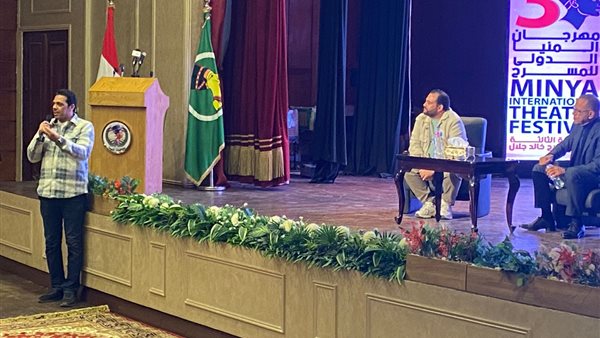 عاجل.. كلمة الفنان حمزة العيلي عن كيرو صابر مؤسس تياترو الصعيد