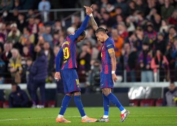 عاجل.. فيديو | رافينها يتألق ويقود برشلونة لتخطي أوساسونا بثنائية في الدوري الإسباني