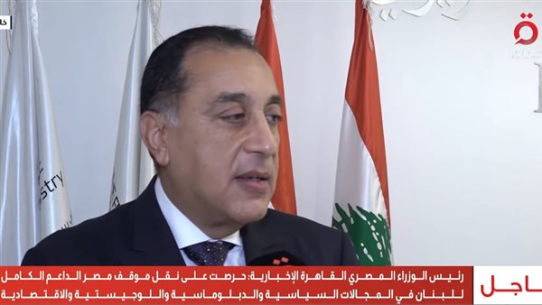 عاجل.. مصر تنقل رسالة دعم شامل للبنان وتؤكد تعزيز التعاون الثنائي في مختلف المجالات