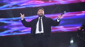 عاجل.. تامر حسنى يبدع فى أغانى ارجعلى وعينيا بتحبك والذوق العالى فى حفل عابدين