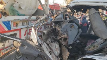 عاجل.. مصرع شخص وإصابة 4 آخرين في انقلاب سيارة نقل بالطريق الدولي العلمين بالبحيرة