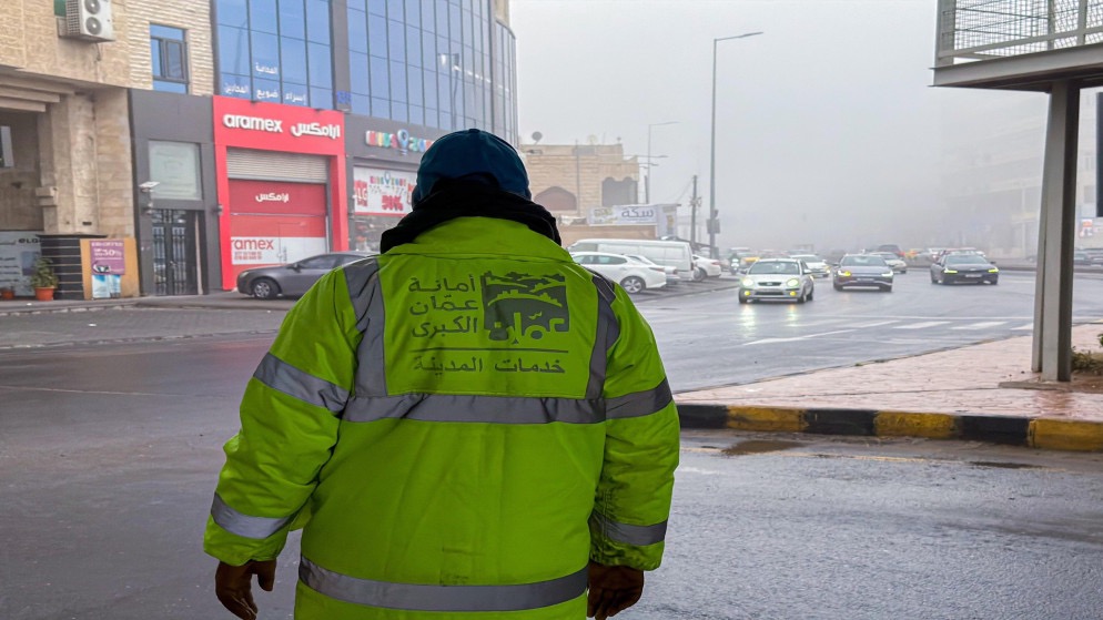 عاجل.. أمانة عمّان تتعامل مع 53 شكوى خلال 24 ساعة بالمنخفض الجوي