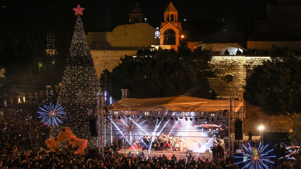 عاجل.. بيت لحم تستعيد فرحة عيد الميلاد بعد عامين من الحرب