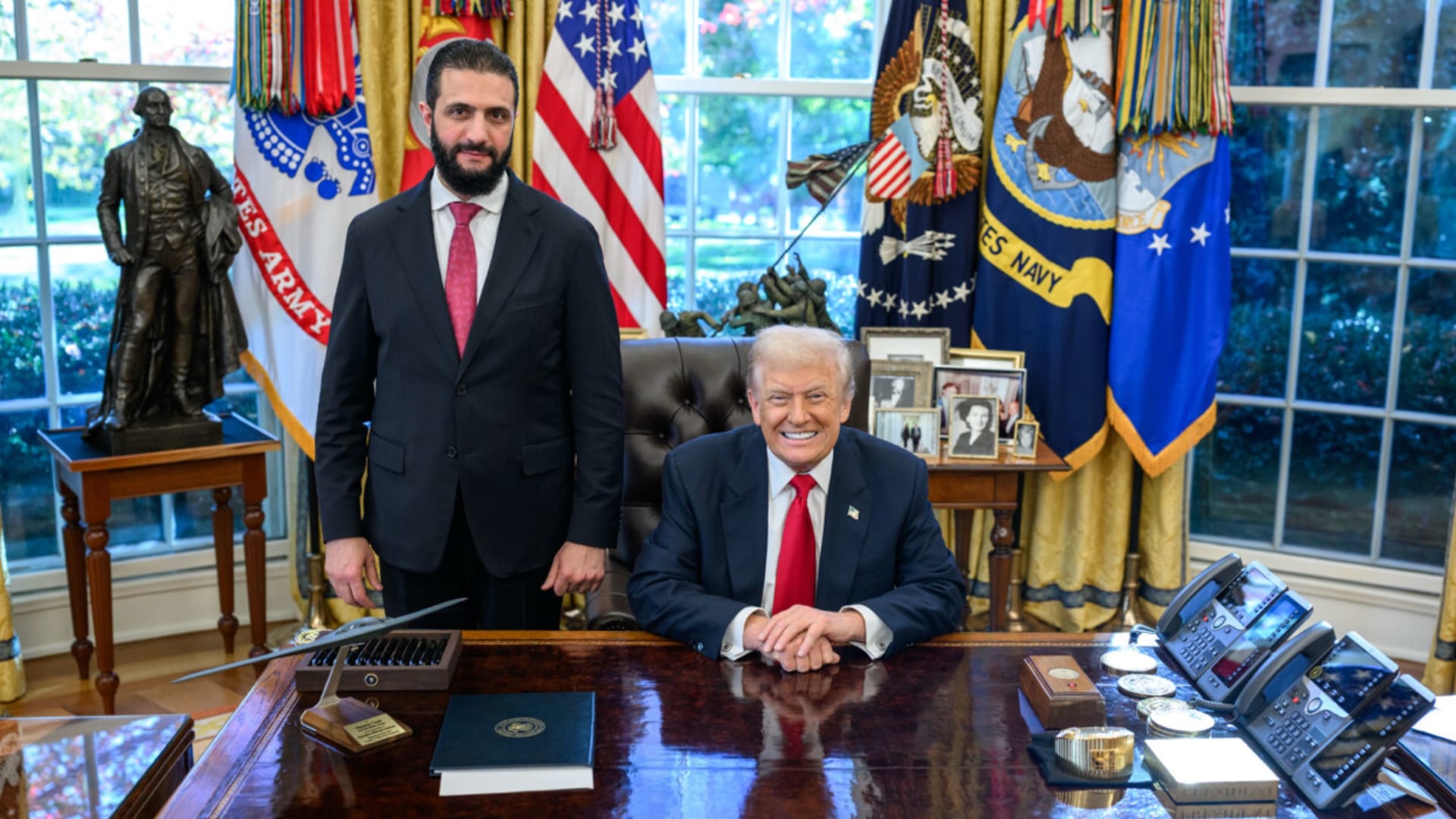 عاجل.. الشرع يعزي ترامب بمقتل جنود أمريكيين بتدمر