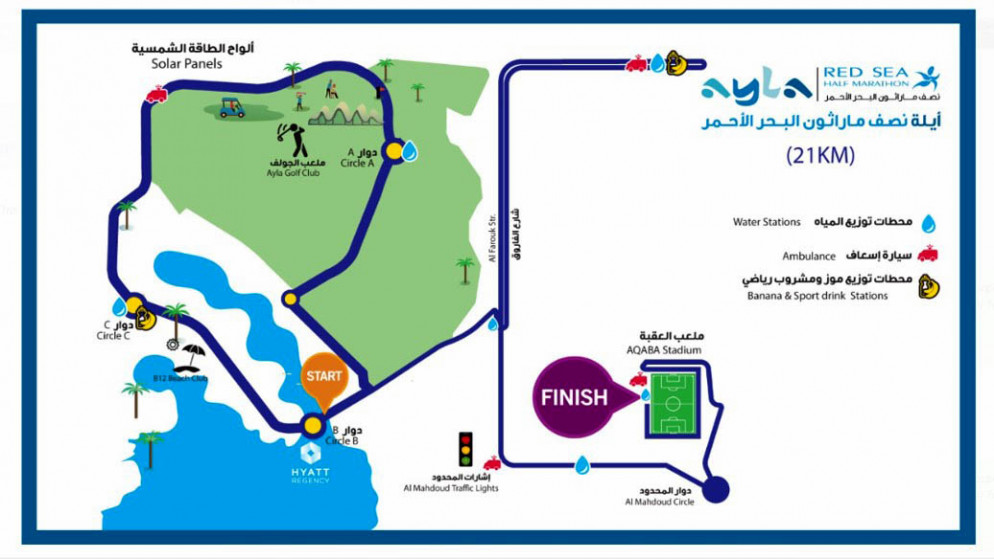 عاجل.. مديرية الأمن العام تغلق مسار سباق آيلة بالعقبة