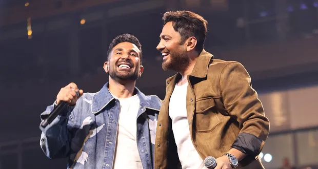 عاجل.. أحمد سعد يفاجئ الجمهور ويكشف وضع تامر حسني