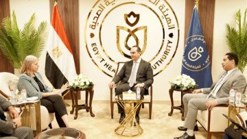 عاجل.. رئيس هيئة الرعاية الصحية يلتقى وفد وزارة التجارة والأعمال والسفارة البريطانية بالقاهرة