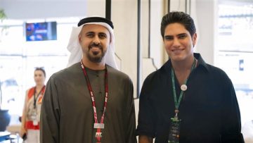 عاجل.. أحمد أبو هشيمة يلتقي الشيخ خالد بن محمد بن زايد والشيخ ذياب بن محمد بن زايد