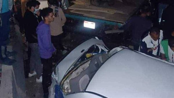 عاجل.. مصرع شاب في حادث تصادم توكتوك بسيارة ملاكي على الطريق بالمنوفية