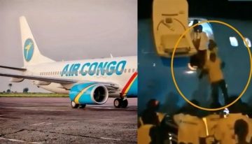 عاجل.. ركاب طائرة يقفزون منها بسبب غياب السلالم