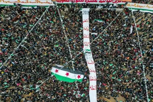 عاجل.. سوريون يحيون الذكرى الأولى لإسقاط نظام الأسد