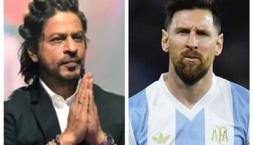 عاجل.. شاروخان يلتقي ميسي في الهند.. تفاصيل