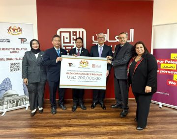 عاجل.. ماليزيا تدعم برنامج نور لرعاية أيتام غزة
