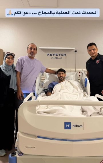 عاجل.. نجاح عملية يزن النعيمات بعد إصابة قوية بالركبة