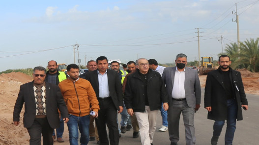 عاجل.. وزير الأشغال يتفقد مواقع السيول في الكرك