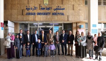 عاجل.. وفد نقابة الأطباء الأردنيين يزور أطفال غزة المستفيدين من المبادرة الملكية